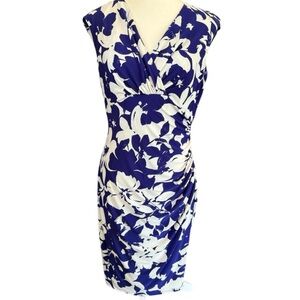 Ralph Lauren figure fitting front wrap dress size 4